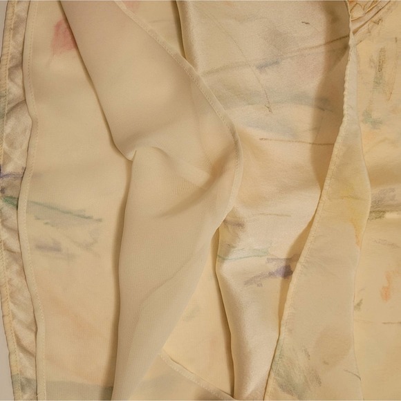 LAFAYETTE 148 New York Blair Modern Muse On Silk Blouse Size P - Picture 6 of 11